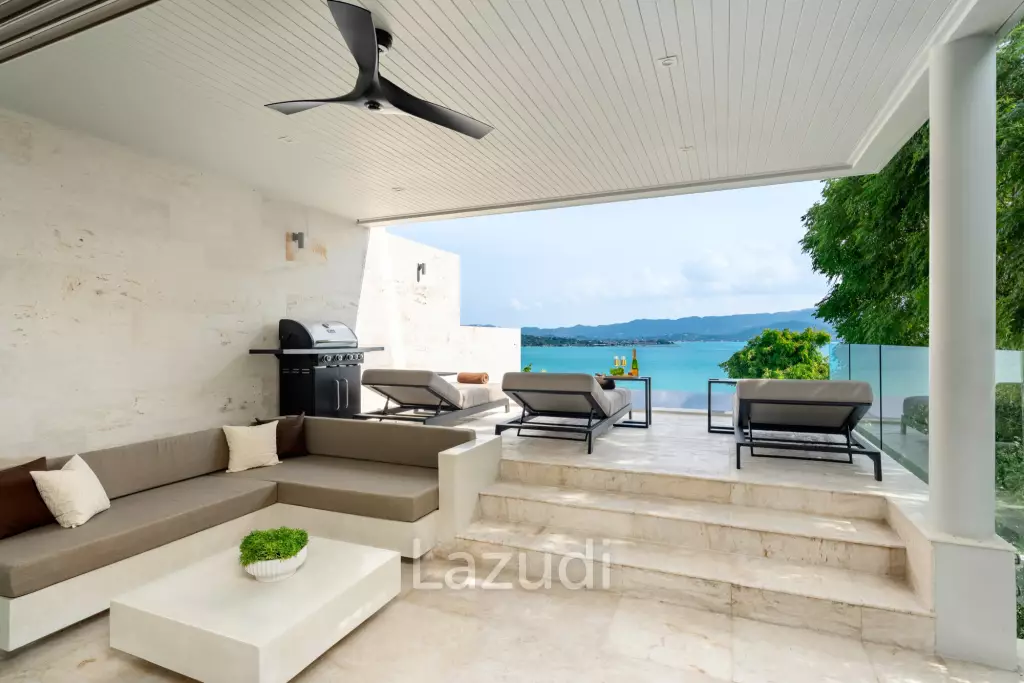 Newly Renovated 4-Bed Villa with Sea and Sunset Views