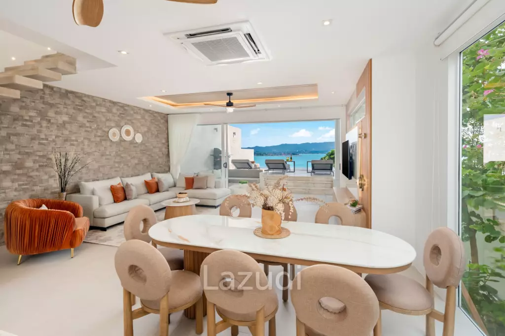 Newly Renovated 4-Bed Villa with Sea and Sunset Views