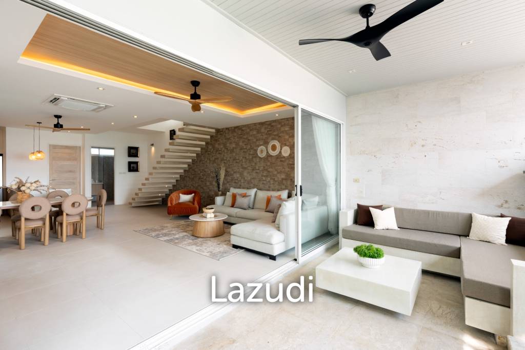 Newly Renovated 4-Bed Villa with Sea and Sunset Views