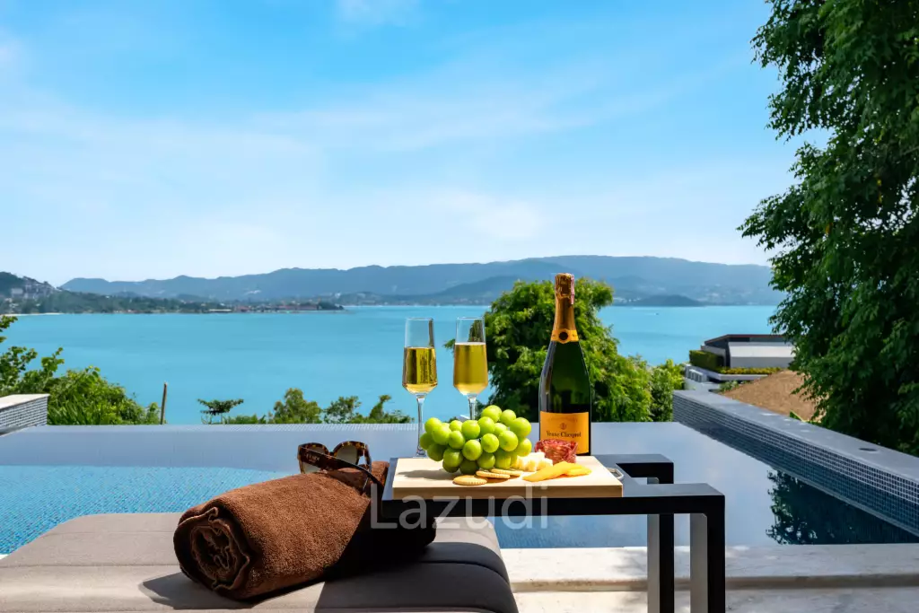 Newly Renovated 4-Bed Villa with Sea and Sunset Views