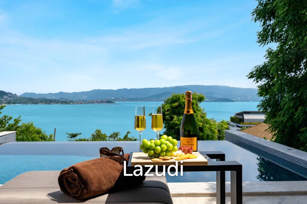 Newly Renovated 4-Bed Villa with Sea and Sunset Views