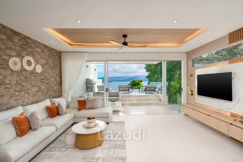 Newly Renovated 4-Bed Villa with Sea and Sunset Views