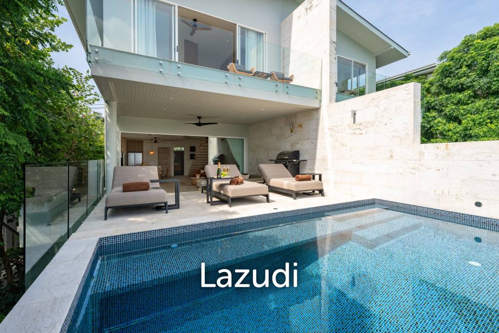 Newly Renovated 4-Bed Villa with Sea and Sunset Views