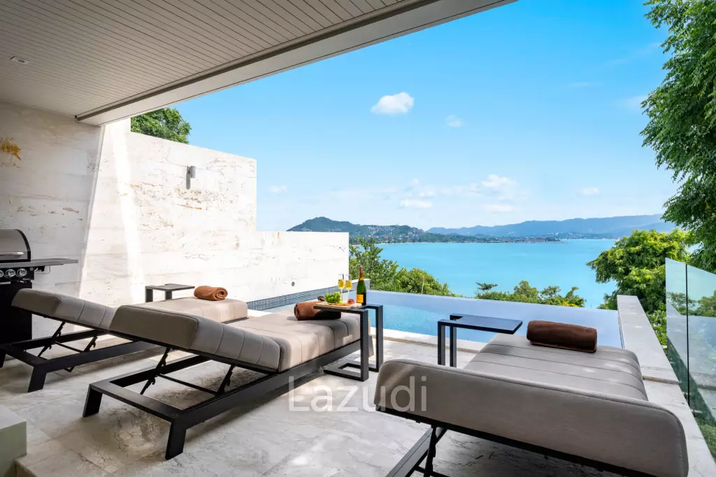Newly Renovated 4-Bed Villa with Sea and Sunset Views