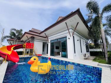 บ้านเดี่ยว สไตล์ โมเดิร์นพร้อมสระว่ายน้ำที่ชะอำ