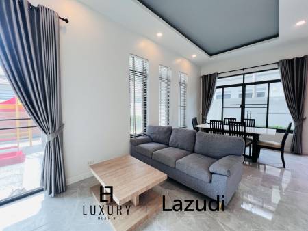 บ้านเดี่ยว สไตล์ โมเดิร์นพร้อมสระว่ายน้ำที่ชะอำ