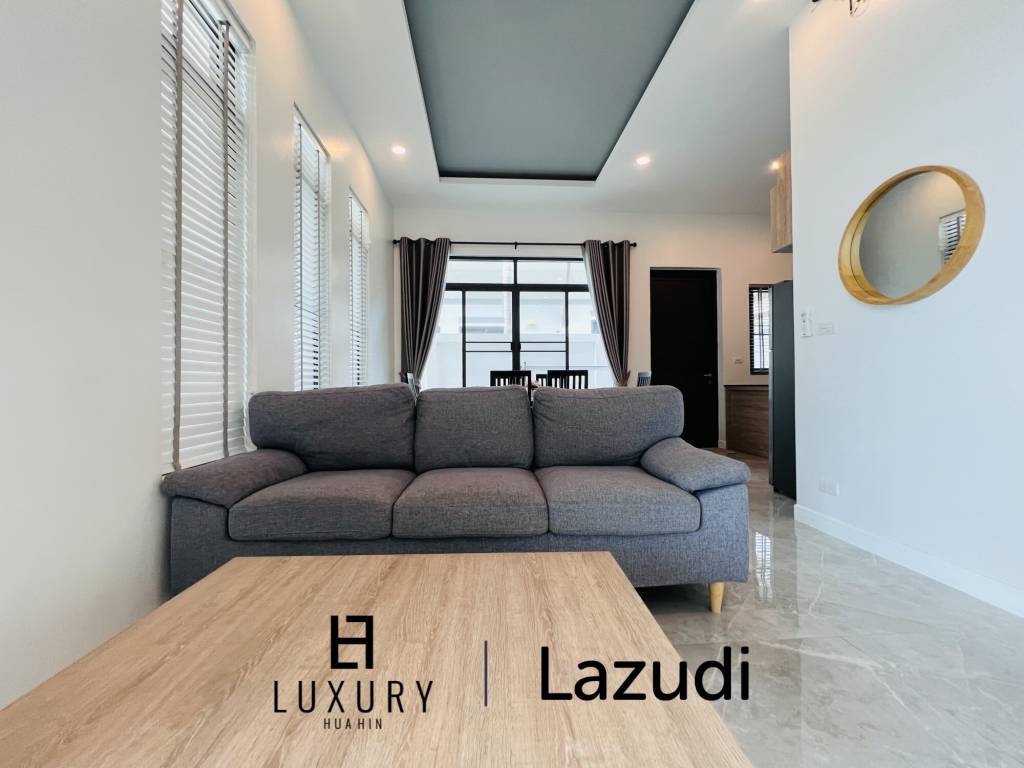 บ้านเดี่ยว สไตล์ โมเดิร์นพร้อมสระว่ายน้ำที่ชะอำ