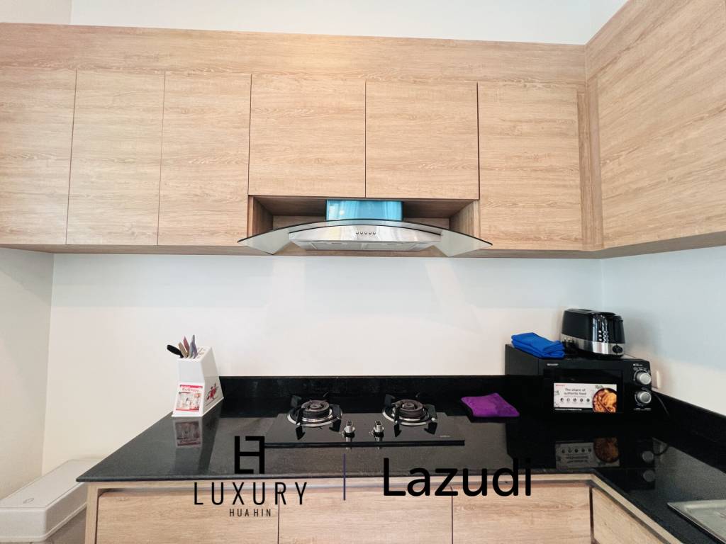 บ้านเดี่ยว สไตล์ โมเดิร์นพร้อมสระว่ายน้ำที่ชะอำ