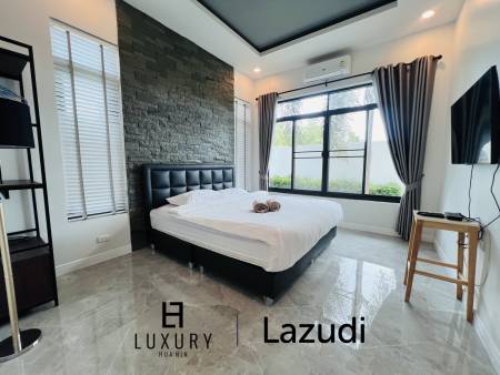 บ้านเดี่ยว สไตล์ โมเดิร์นพร้อมสระว่ายน้ำที่ชะอำ