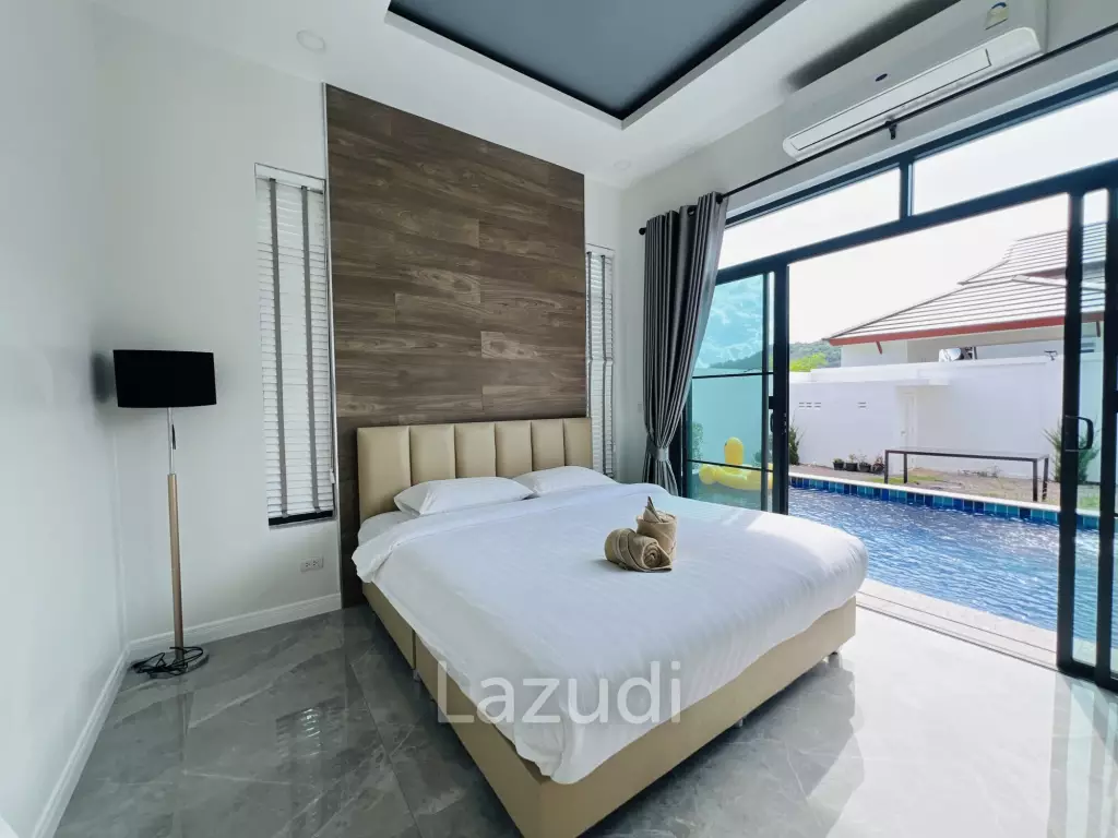 200 sqm modern pool villa in Cha Am Phetchaburi