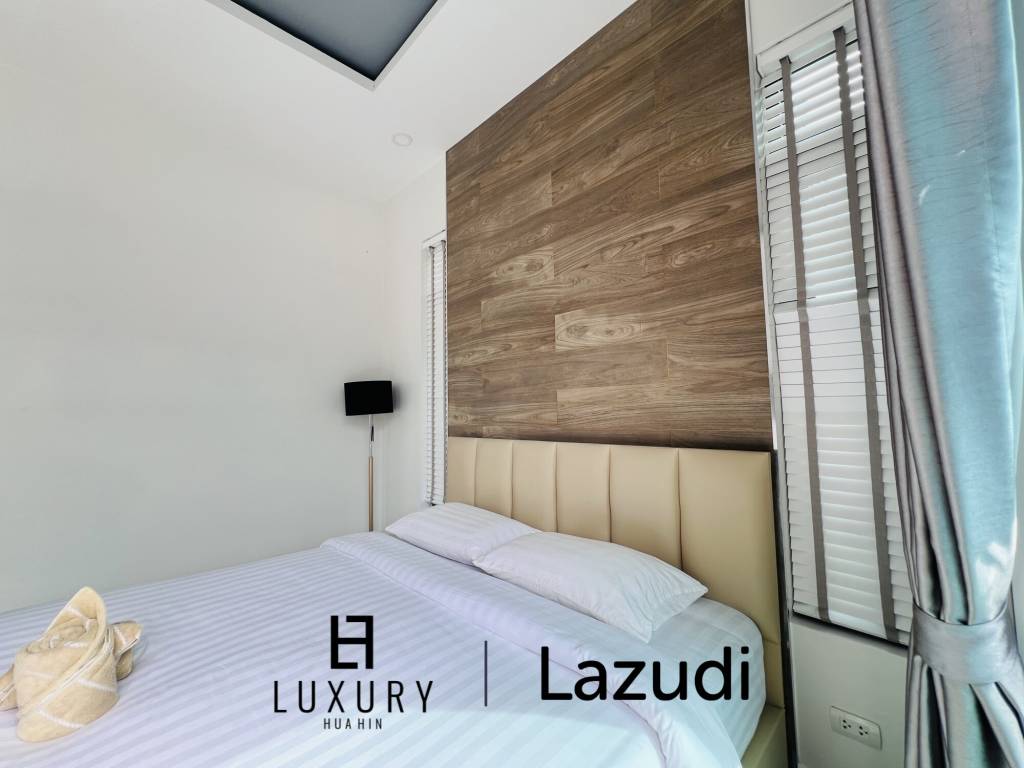 บ้านเดี่ยว สไตล์ โมเดิร์นพร้อมสระว่ายน้ำที่ชะอำ