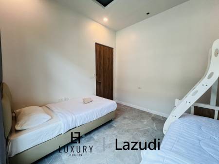 บ้านเดี่ยว สไตล์ โมเดิร์นพร้อมสระว่ายน้ำที่ชะอำ