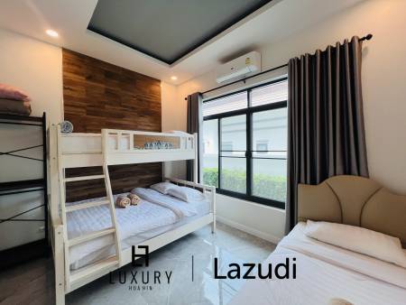 บ้านเดี่ยว สไตล์ โมเดิร์นพร้อมสระว่ายน้ำที่ชะอำ