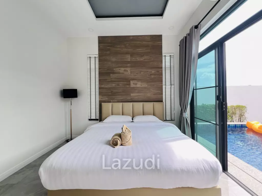 200 sqm modern pool villa in Cha Am Phetchaburi