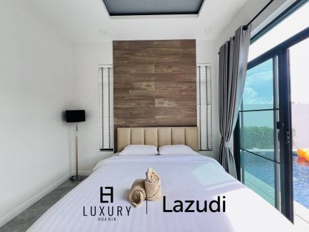 บ้านเดี่ยว สไตล์ โมเดิร์นพร้อมสระว่ายน้ำที่ชะอำ