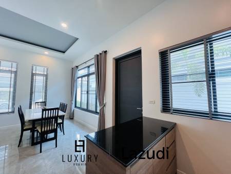 บ้านเดี่ยว สไตล์ โมเดิร์นพร้อมสระว่ายน้ำที่ชะอำ