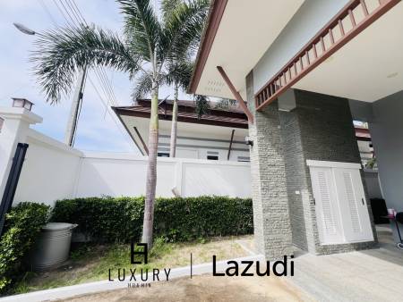 บ้านเดี่ยว สไตล์ โมเดิร์นพร้อมสระว่ายน้ำที่ชะอำ