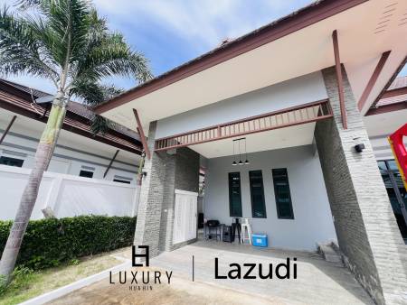 บ้านเดี่ยว สไตล์ โมเดิร์นพร้อมสระว่ายน้ำที่ชะอำ