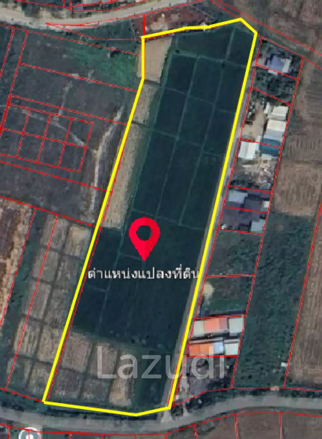 10 Rai Land For Sale Near to Airport at Ban Du