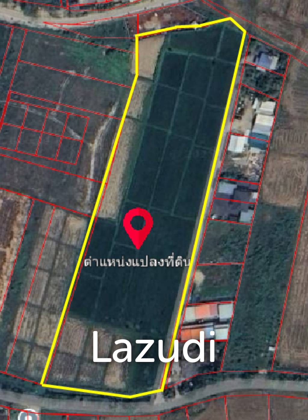 10 Rai Land For Sale Near to Airport at Ban Du
