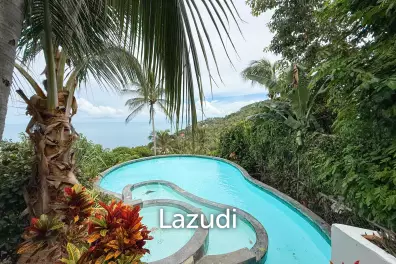 5-Bedroom Sea View Villa with Hotel Facilities – Chaweng Noi