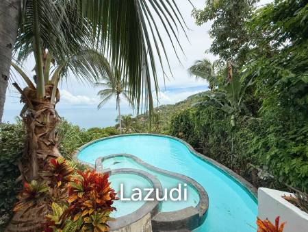 5-Bedroom Sea View Villa with Hotel Facilities – Chaweng Noi