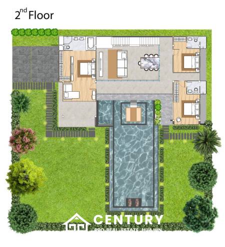 977 qm 4 Bett 5 Bad Villa Für Verkauf