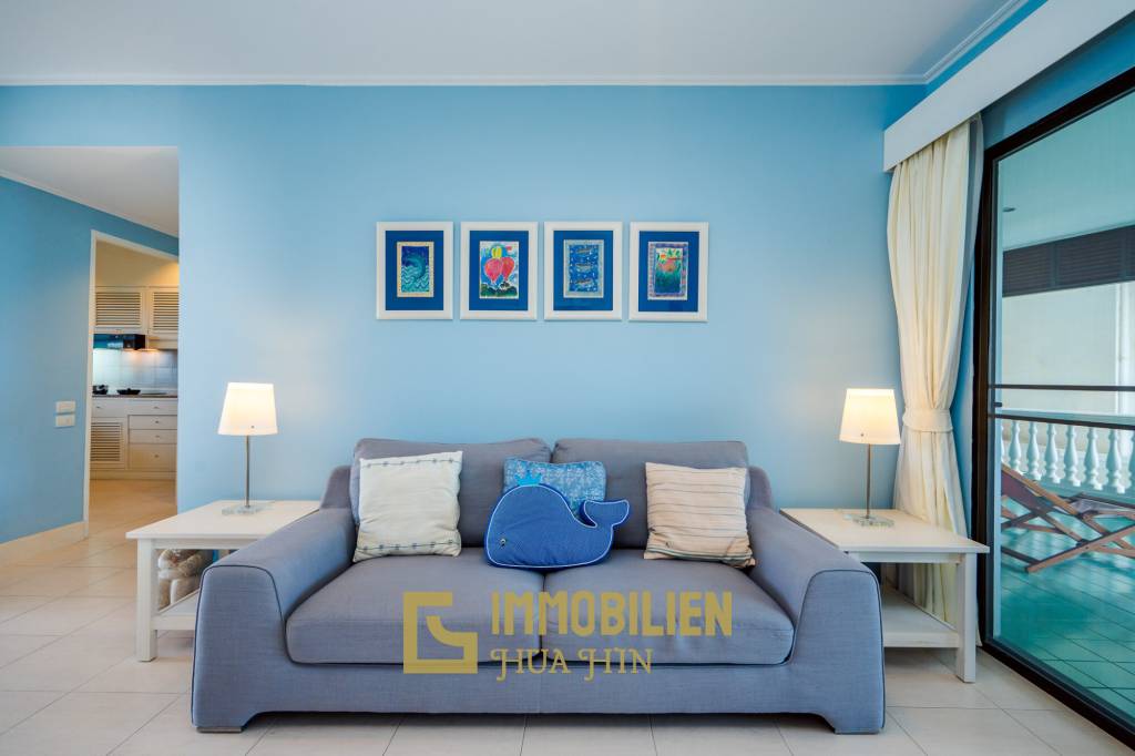 คอนโดพร้อมเฟอร์นิเจอร์ วิวทะเล บนชั้นที่ 5 โครงการบ้านสมประสงค์ ชะอำ