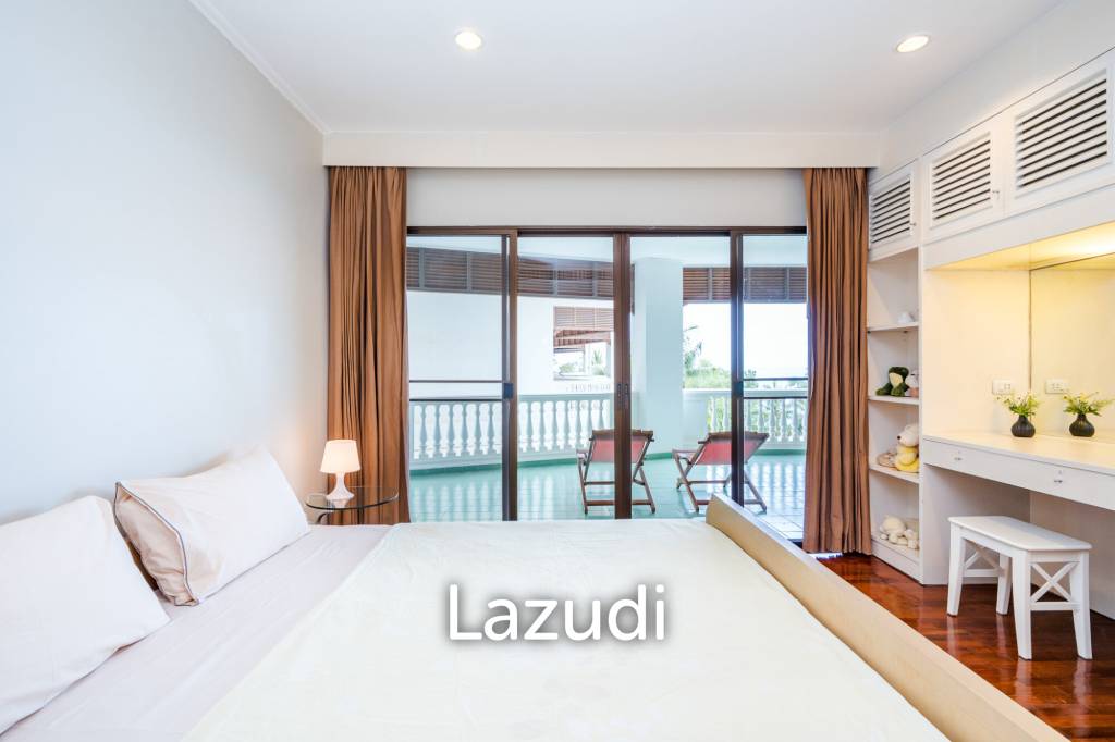 Beachfront Condo For Rent : Spacious 3-Bedroom with Stunning Oceanview
