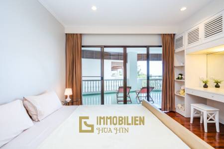 คอนโดพร้อมเฟอร์นิเจอร์ วิวทะเล บนชั้นที่ 5 โครงการบ้านสมประสงค์ ชะอำ