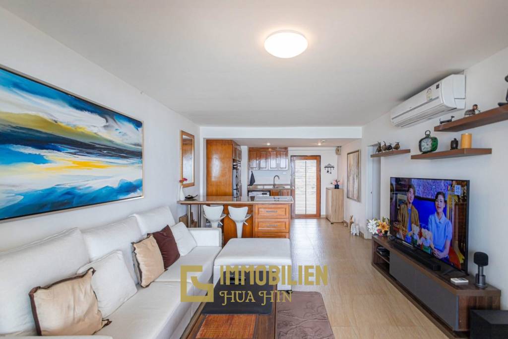 คอนโดติดทะเล 2 ห้องนอน 2 ห้องน้ำ ใกล้เขาเต่า-หาดทรายน้อย