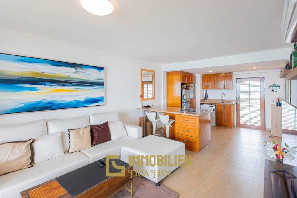 คอนโดติดทะเล 2 ห้องนอน 2 ห้องน้ำ ใกล้เขาเต่า-หาดทรายน้อย