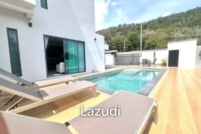 Brand New 3-Bedroom Pool Villa for Sale in Karon with Breathtaking Mountain View
