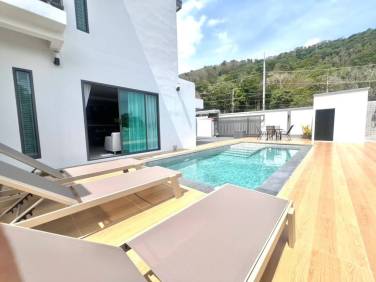 Brand New 3-Bedroom Pool Villa for Sale in Karon with Breathtaking Mountain View