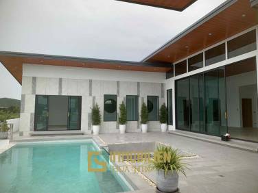 9 x 4 Infinity-Pool mit Sichtglas / Bergblick / Große Europäische Küche