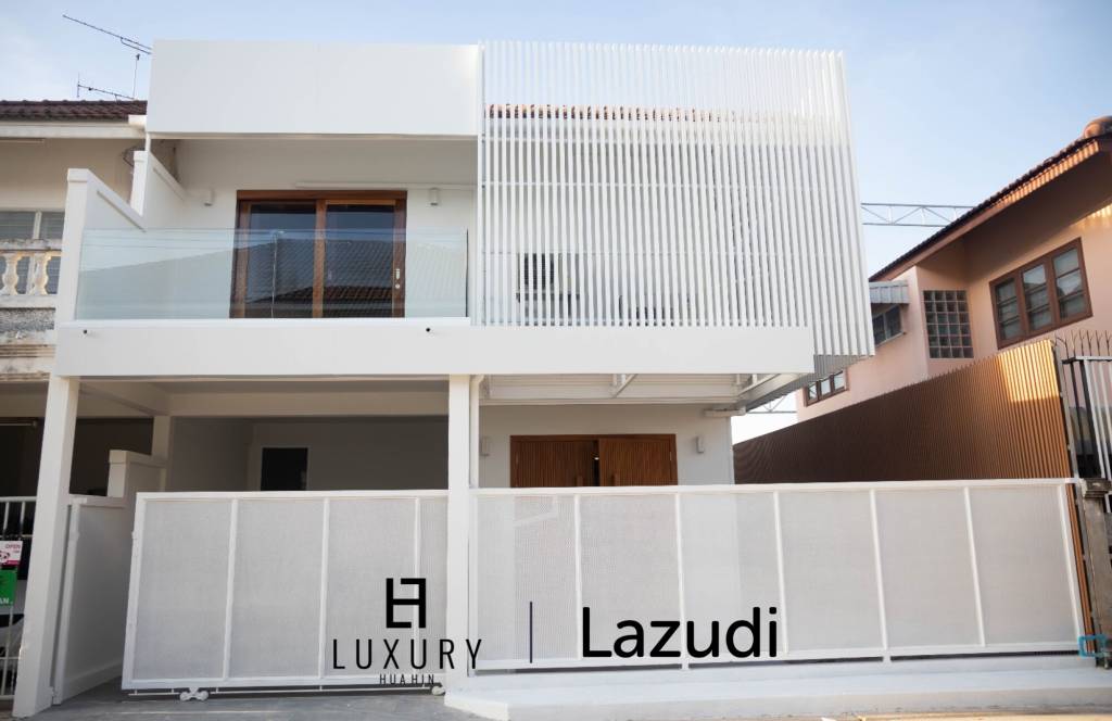 ทาวน์เฮ้าส์สองชั้นสไตล์โมเดิร์นที่หนองแค หัวหิน