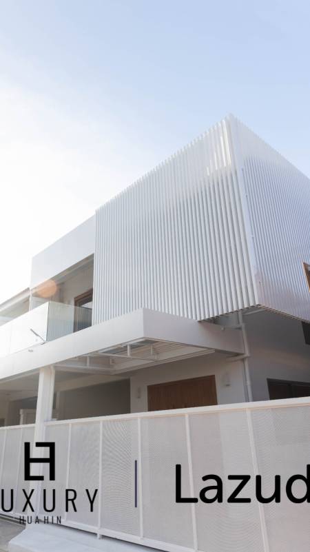 ทาวน์เฮ้าส์สองชั้นสไตล์โมเดิร์นที่หนองแค หัวหิน