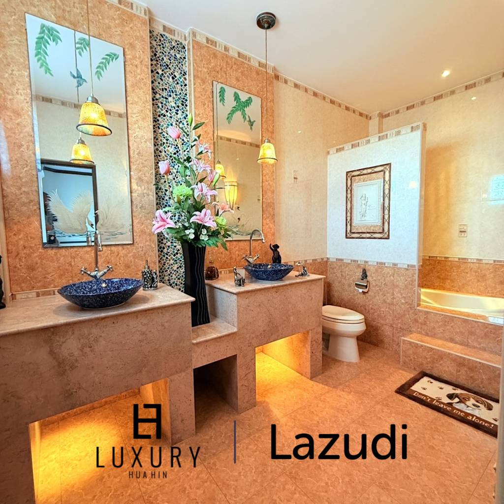 Jardin magnifiquement aménagé / Installations exclusives / Complexe avec centre de remise en forme et piscine commune