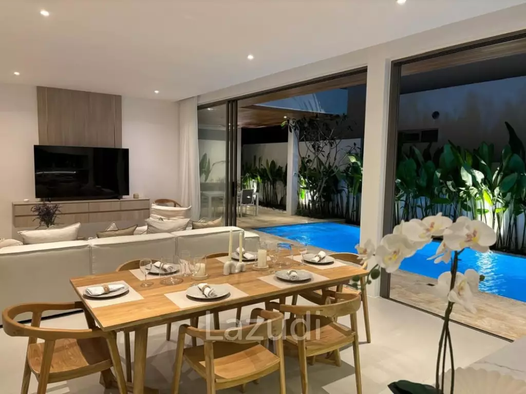 Modern 5-Bedroom Pool Viilla for Rent in Chalong