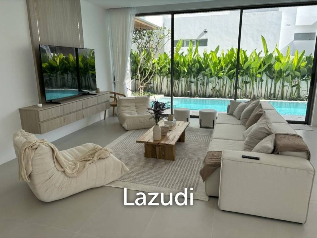 Modern 5-Bedroom Pool Viilla for Rent in Chalong