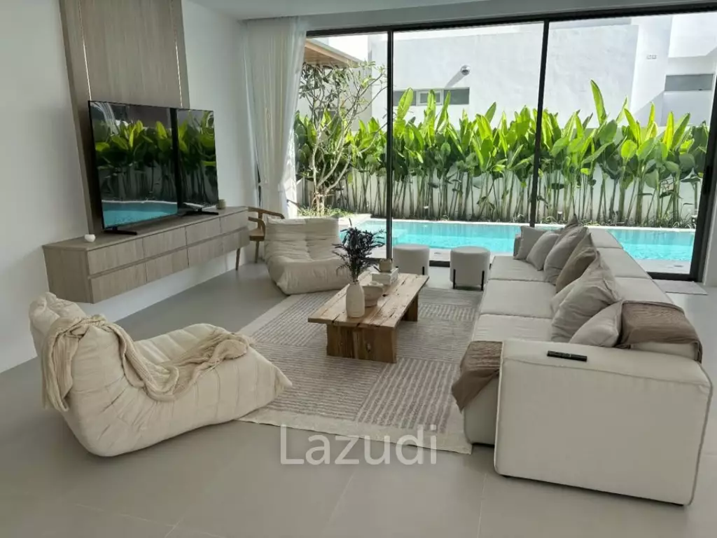 Modern 5-Bedroom Pool Viilla for Rent in Chalong