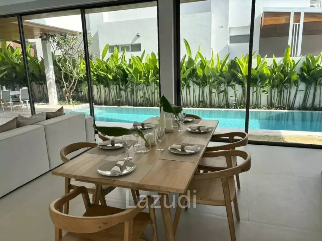 Modern 5-Bedroom Pool Viilla for Rent in Chalong