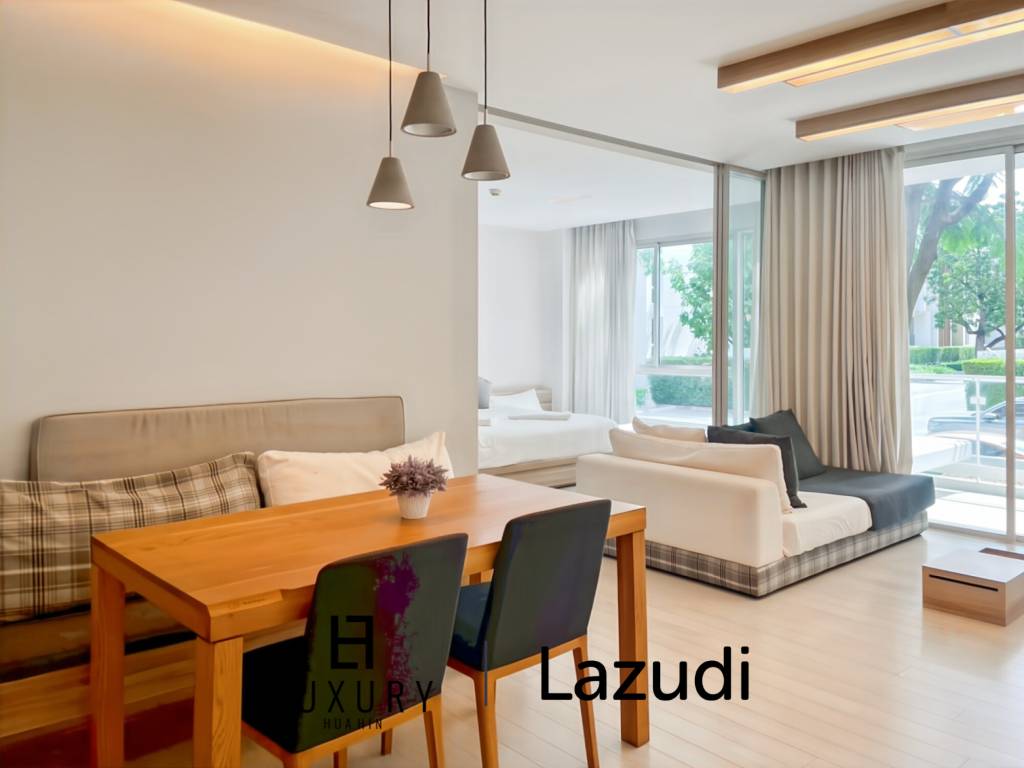 คอนโด 1 ห้องนอน ขนาด 69 ตรม ที่ Wan Vayla ติดหาดเขาเต่า