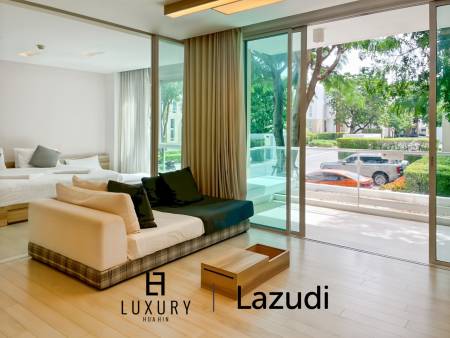 คอนโด 1 ห้องนอน ขนาด 69 ตรม ที่ Wan Vayla ติดหาดเขาเต่า