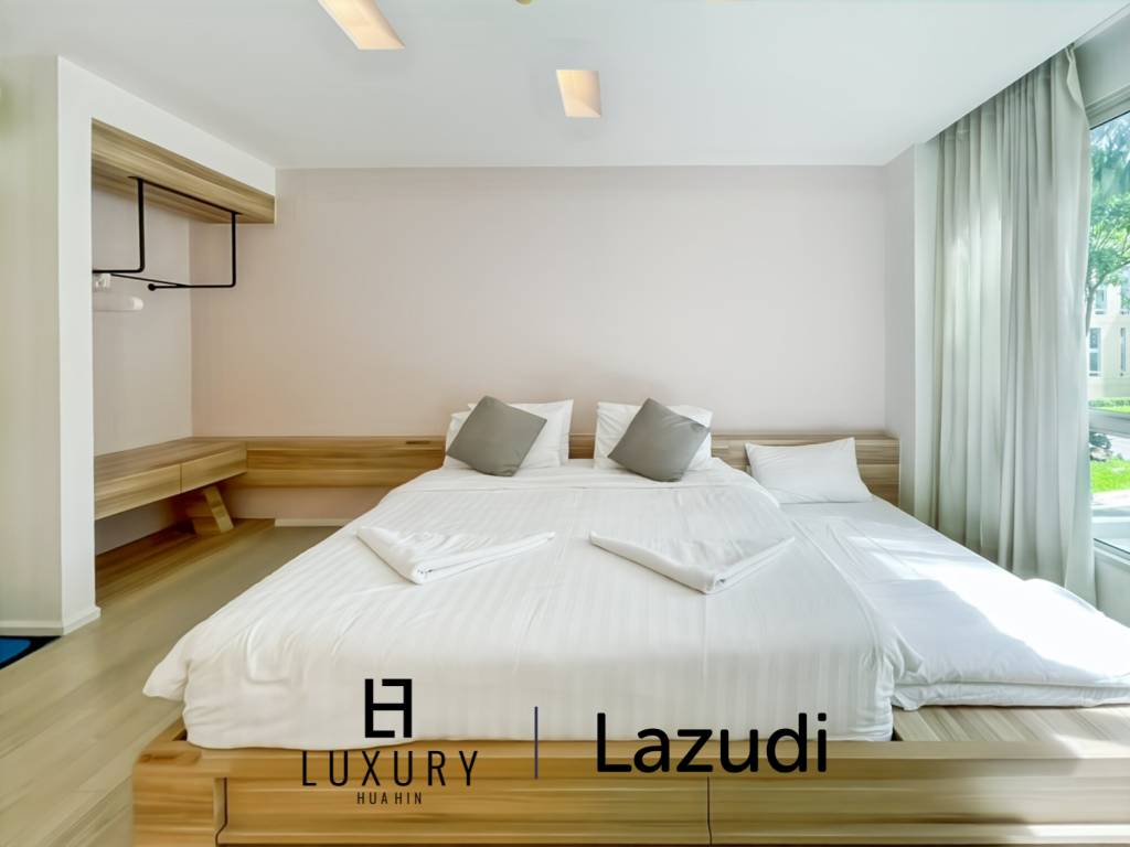 คอนโด 1 ห้องนอน ขนาด 69 ตรม ที่ Wan Vayla ติดหาดเขาเต่า