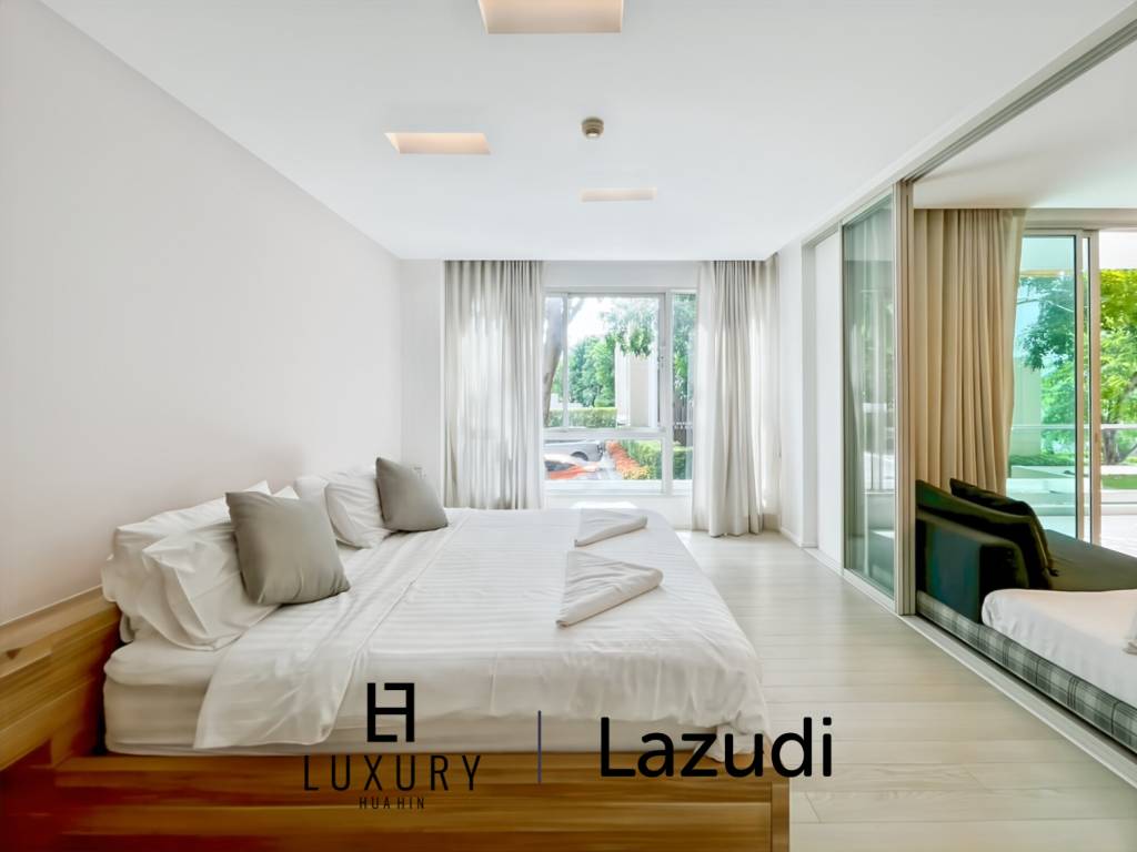 คอนโด 1 ห้องนอน ขนาด 69 ตรม ที่ Wan Vayla ติดหาดเขาเต่า