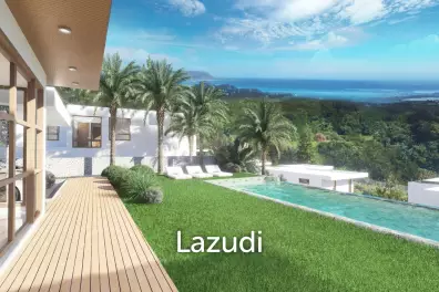 4-Bed Sea View Villa in Bo Phut Hills