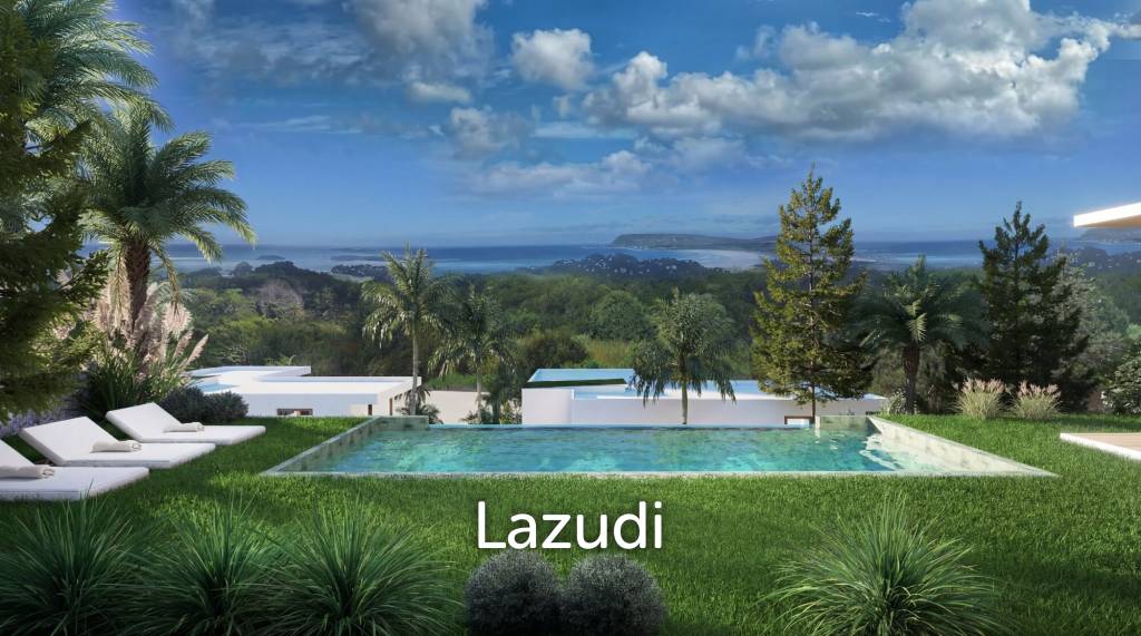 5-Bed Sea View Villa in Bo Phut Hills