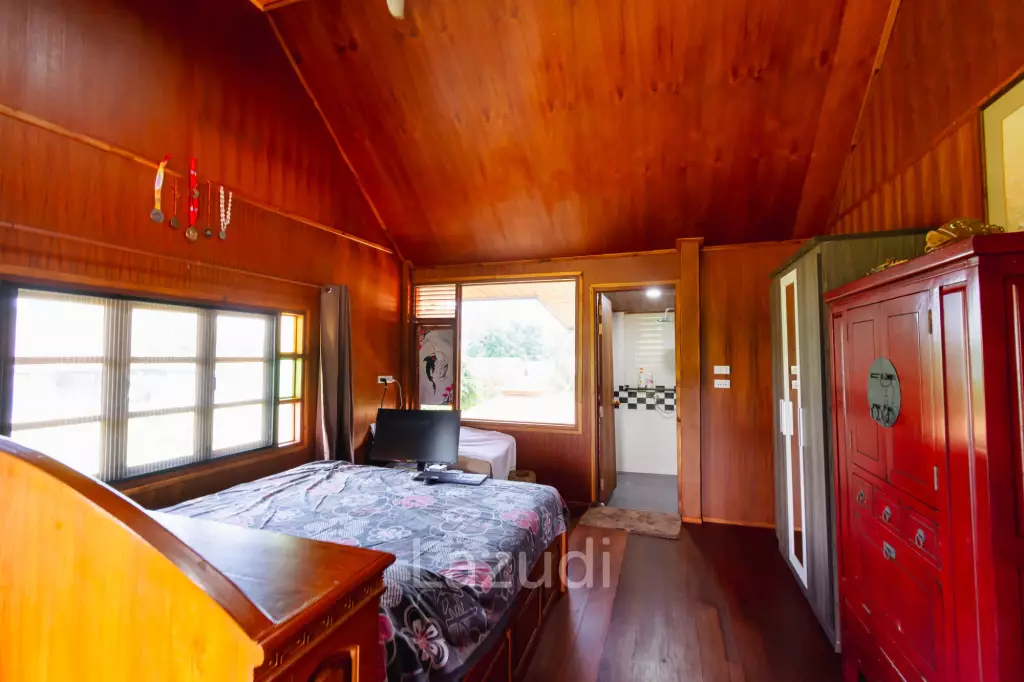 Stunning Thai Wooden Villa with Pool in Pranburi