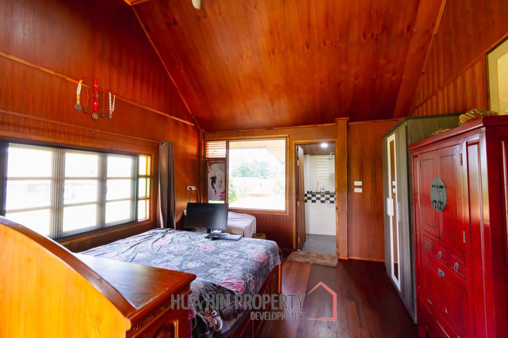 Stunning Thai Wooden Villa with Pool in Pranburi